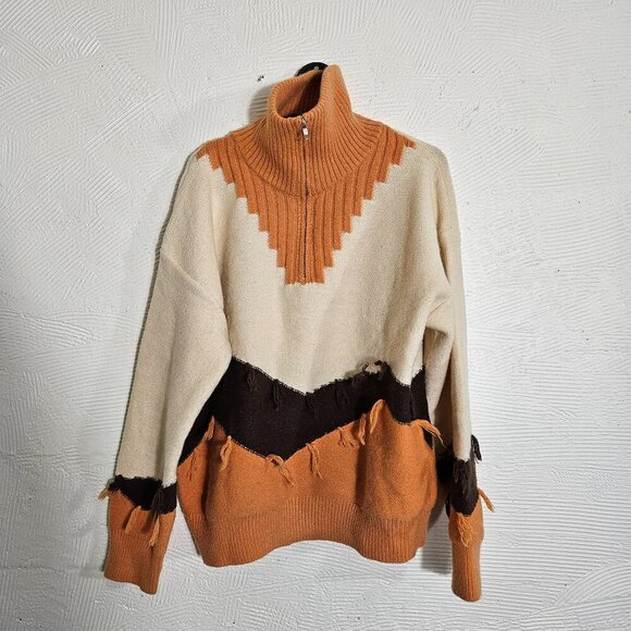 Cider Sweaters - Cider Retro Style Pullover Sweater